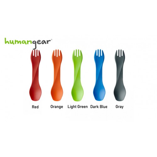 HumanGear GO BITES UNO Double Ended Fork ,Spoon, SPORK